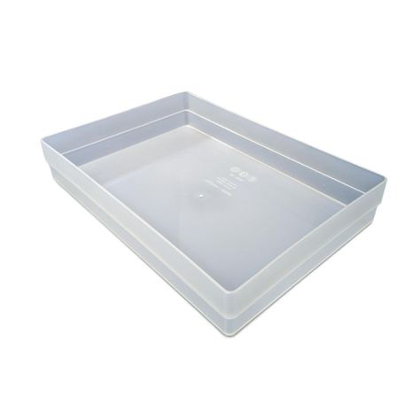Caja organizadora translucida apilable Baja 260x180x45mm - Livinbox-0
