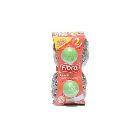 Esponja Virutilla Laser Con Mango 2 Un Fibro-0