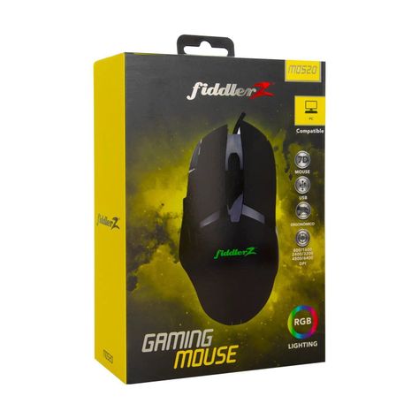 Mouse Gamer Retroiluminado Mo520 Fiddler Z-2