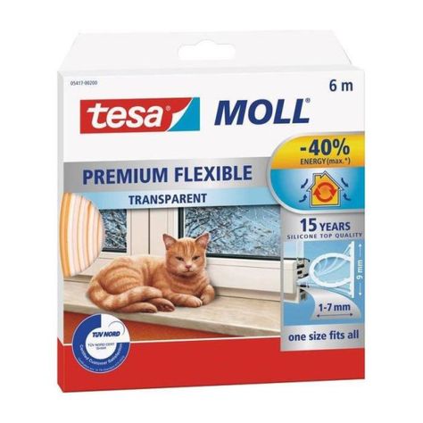 Tesamoll Tubular Silicona Premium Perfil O 9mm X 6mts Tesa-0