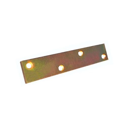 Conector recto metálico zincado 4" Lioi-0