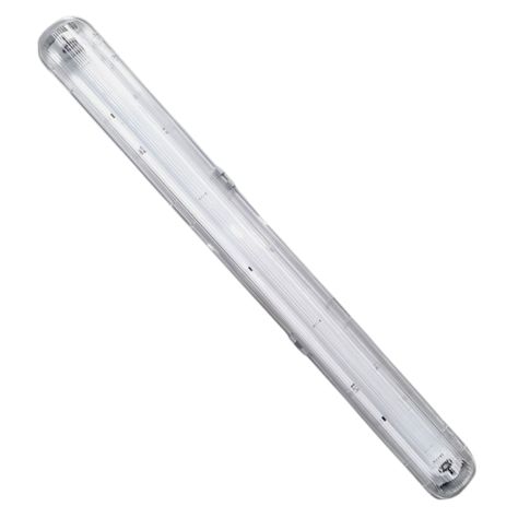 Luminaria Hermética Estanco T8 para tubo LED 60cms 1x9W - Globaltronics-0