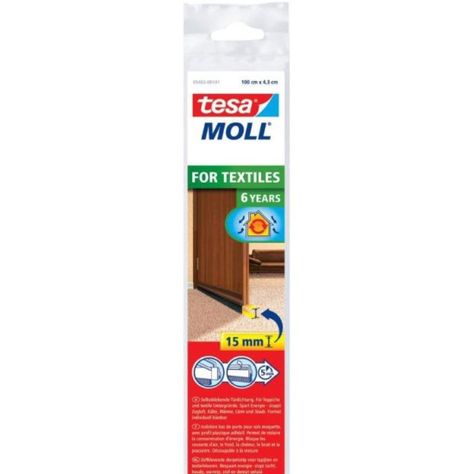 Burlete Tesamoll Liston Para Alfombras Cafe 4.3mm X 100cms-0