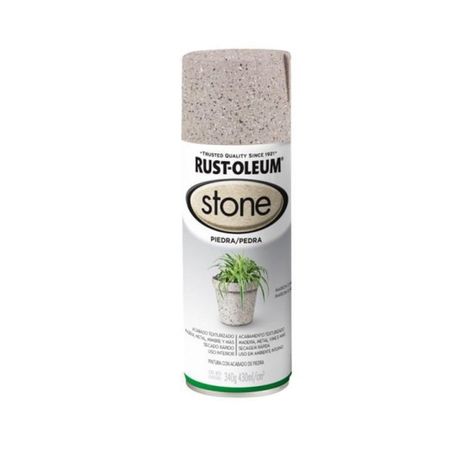 Spray Aerosol Stone Piedra Marrón Claro Rust Oleum-0