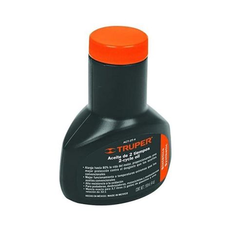 Truper Aceite Sintetico Para Motor De 2 Tiempos 118ml / 4 Oz-0