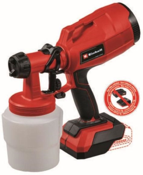 Einhell Pistola Para Pintar Inalámbrica Tc-sy 18/60 Li-solo-0