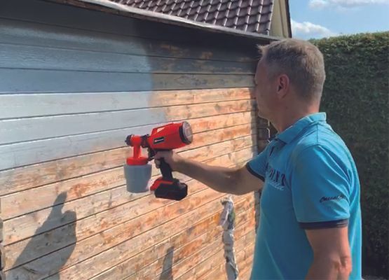 Einhell Pistola Para Pintar Inalámbrica Tc-sy 18/60 Li-solo-1