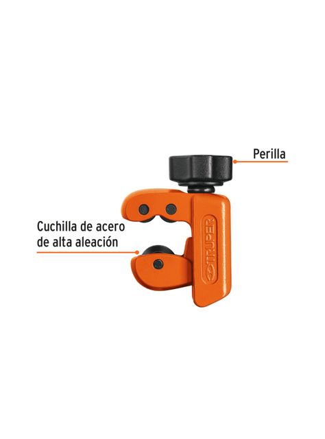 Mini cortador de Tubos de Cobre 1.1/8" / 29mm - Truper-1