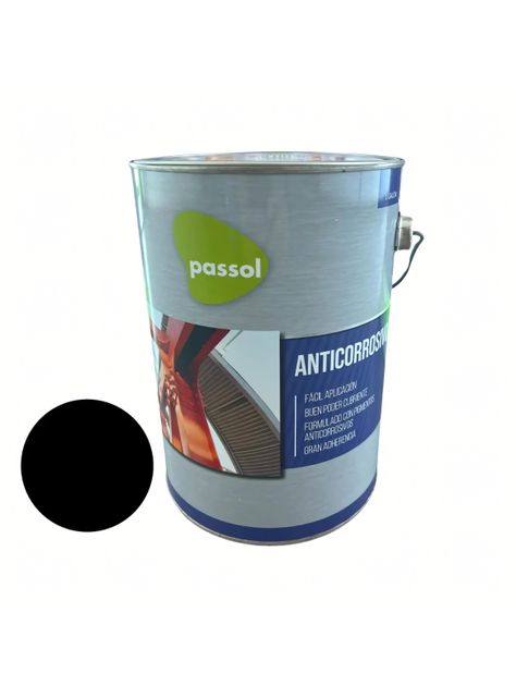 Anticorrosivo Negro 1gl (3.78lts) - Passol-1
