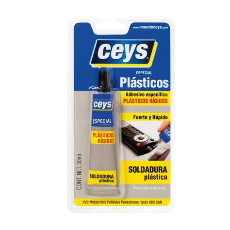 Adhesivo para Plásticos Rígidos 30ml Ceys-0