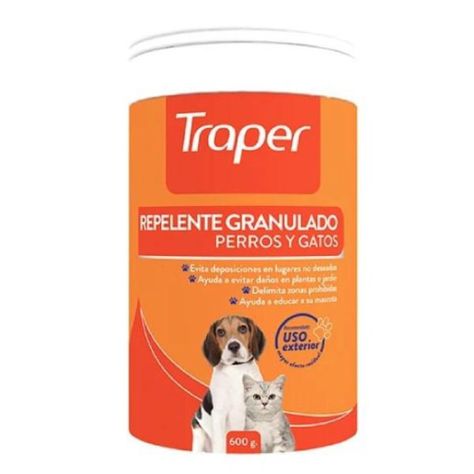Repelente Para Mascotas Granulado (exterior) 600grs Traper-0