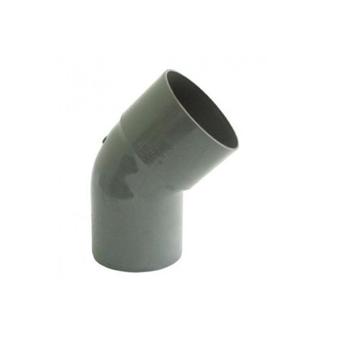 Codo 45º Pvc Sanitario Gris 50mm Pvc-0