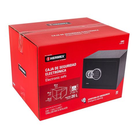 Caja Fuerte Digital 20lts Hermex-1