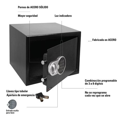 Caja Fuerte Digital 20lts Hermex-2