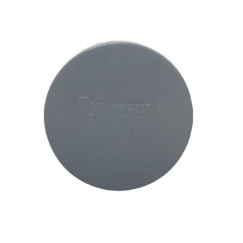 Tapa Gorro Pvc Sanitario Gris 75mm Pvc-0