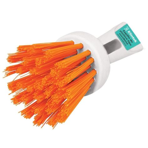 Cepillo Plástico Con Cerdas Redondo Altura 14cms Klintek-0