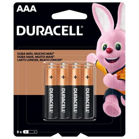 Duracell Pilas Alcalinas Aaa 8 Un.-0