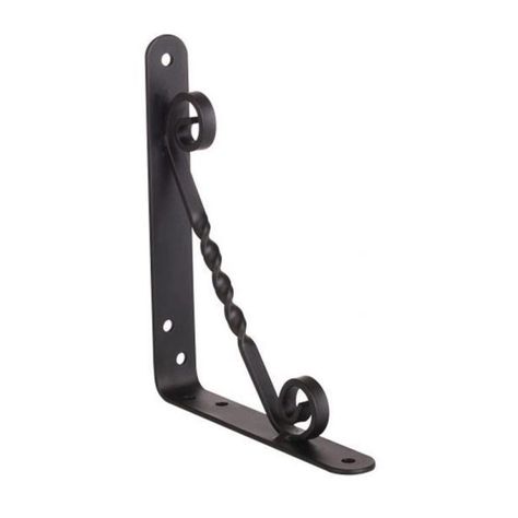 Escuadra Rustica Acero Negro 200x150mm Lioi-0
