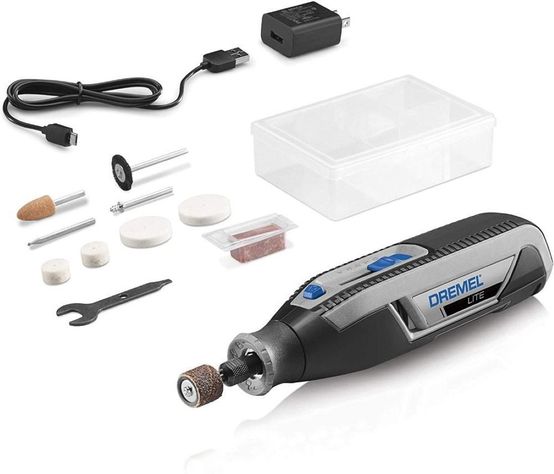Herramienta Rotativa Inalámbrica Lite 10 Accesorios Dremel-0