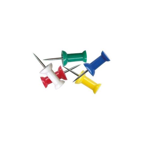 Push Pins Colores 100un Adix-0