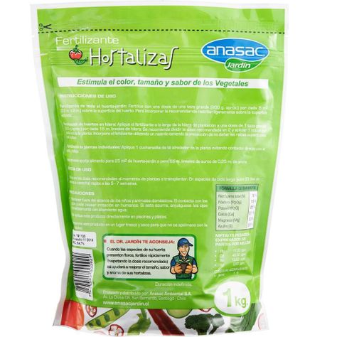 Fertilizante Hortalizas 1kg Anasac-1
