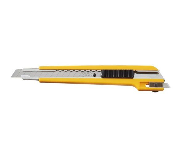 Cuchillo Mediano Con Cuchillo Auxiliar Y Seguro A-3 9mm Olfa-0