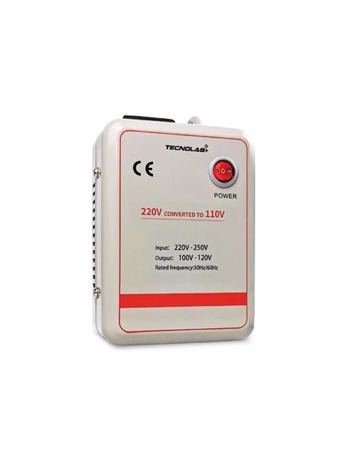 Transformador de Voltaje 220V/110V 1000W - Tecnolab-0