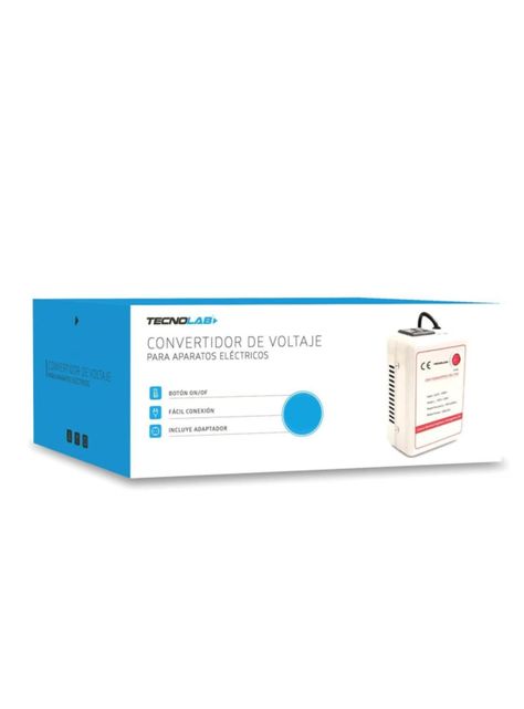 Transformador de Voltaje 220V/110V 1000W - Tecnolab-1
