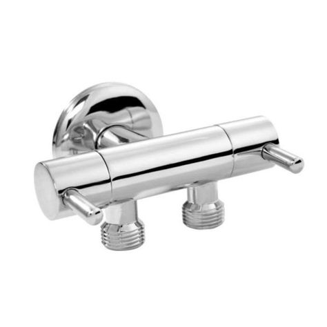 Nibsa Llave Doble Bidet / Wc Corte Rápido-0
