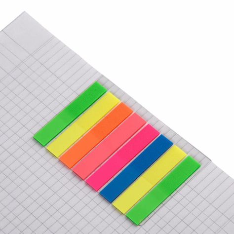 Banderitas destacadoras adhesivas 7 colores 160un Torre-2
