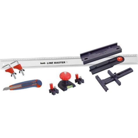Regla Guía Universal Para Carpintería Line Master 10pzs Kwb-0