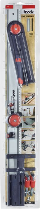 Regla Guía Universal Para Carpintería Line Master 10pzs Kwb-1