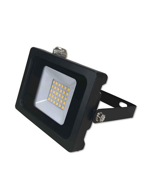 Foco Proyector Led Flatpro 20w 3000k Calida Globaltronics-0