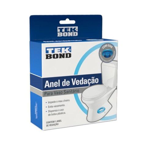 Sello Para Wc Sanitario Con Guía Ø115 X Ø85 X H25 Tekbond-0