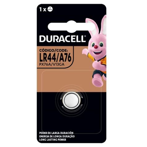 Duracell Pila Tipo Boton Lr44 / 76a-0