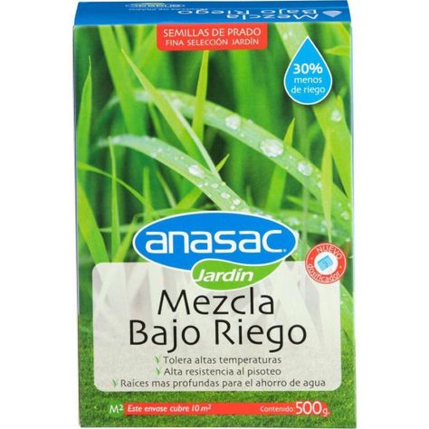 Semillas De Pasto Mezcla Bajo Riego 500grs Anasac-0