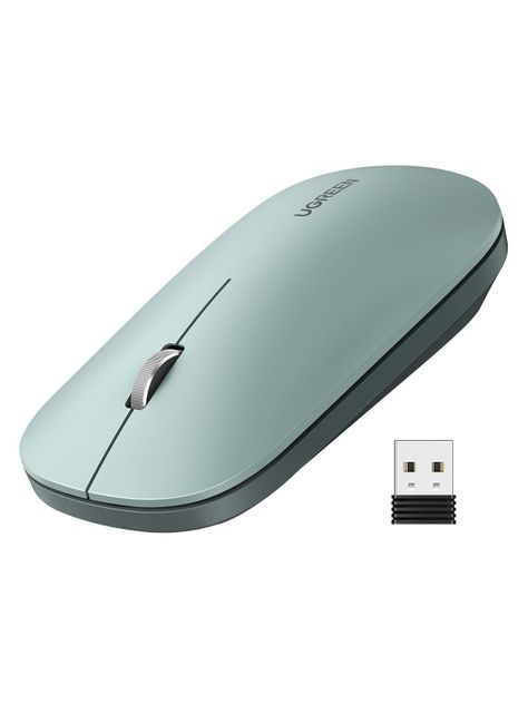 Mouse inalámbrico slim modelo MU001 Verde Ugreen-1