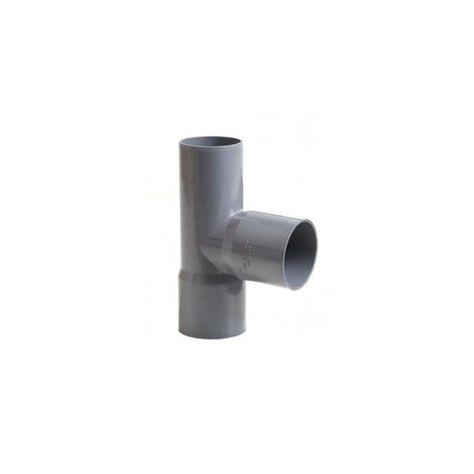 Tee Pvc Sanitario Gris 50 X 40mm Pvc-0