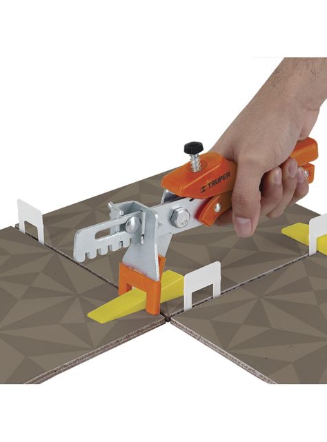 Kit de nivelación de cerámicos y porcelanatos 201 piezas - Truper-1
