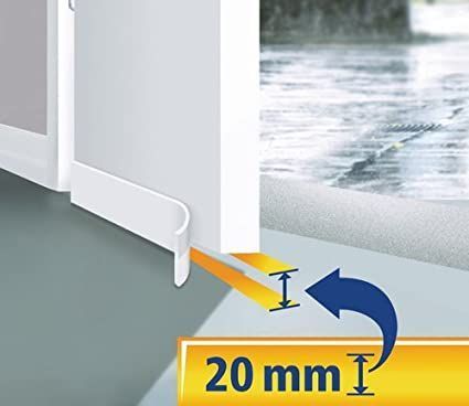 Tesamoll Universal Para Puertas 38mm X 1mt Blanco Tesa-1