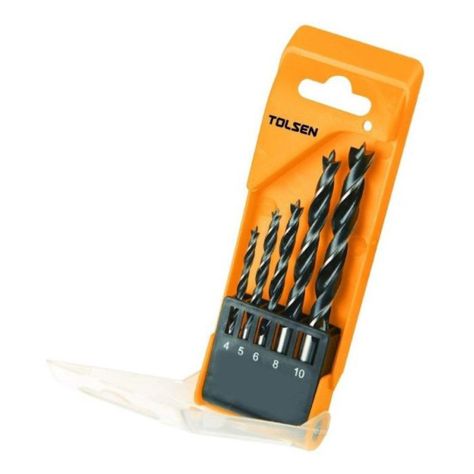 Brocas Para Madera Juego 5 Piezas Tolsen-0