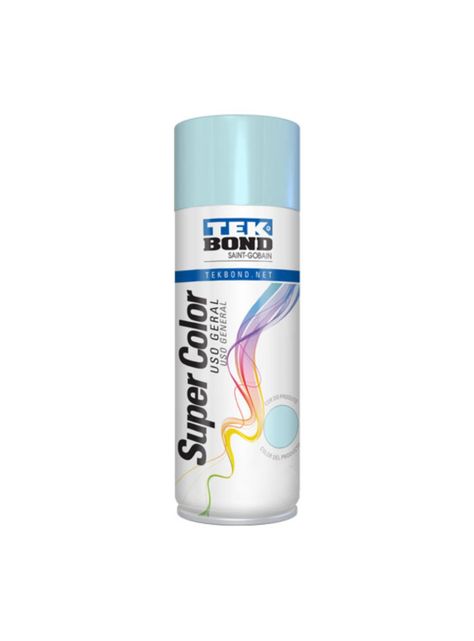 Pintura Spray 400ml Uso General Azul Claro - TEKBond-0