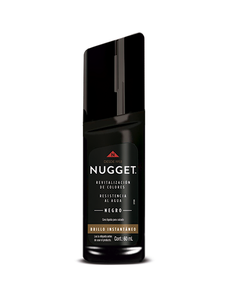 Betún Líquido Para Calzado 60ml Negro Nugget-0