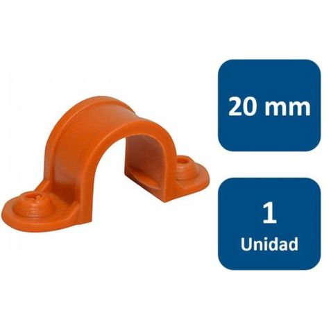Abrazadera Pvc Conduit 20mm Pvc-0
