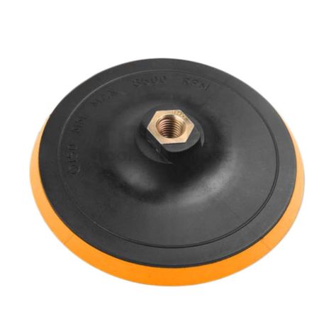 Soporte Disco Lija Velcro con Vástago 5" / 125mm Tolsen-1