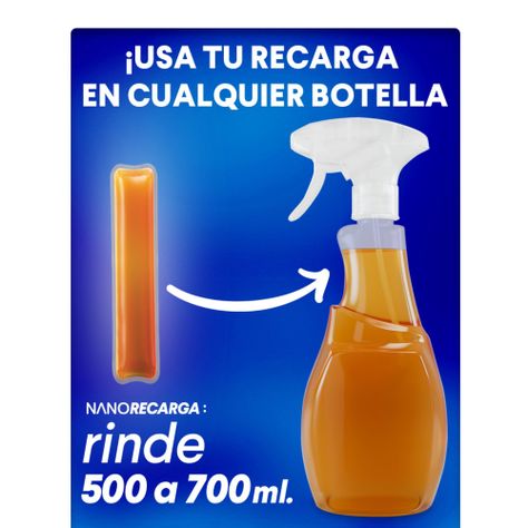Antigrasas Kit de inicio Promoción 600ml + Recarga - Deysa Nanolife-4