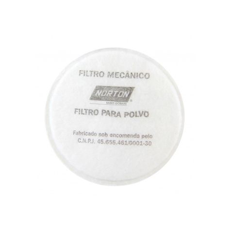 Repuesto Respirador facial Mecánico 2un Norton-0