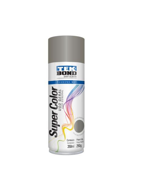 Pintura Spray 400ml Uso General Platino - TEKBond-0