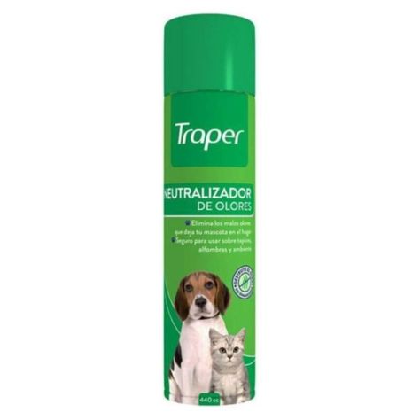 Neutralizador De Olores Para Perros Y Gatos 440cc Traper-0