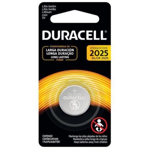 Pila Tipo Boton Cr2025 Duracell-0
